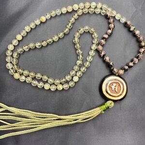 Mala necklace. Made with love